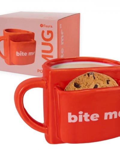 Taza Bolsillo Bite Me Fisura