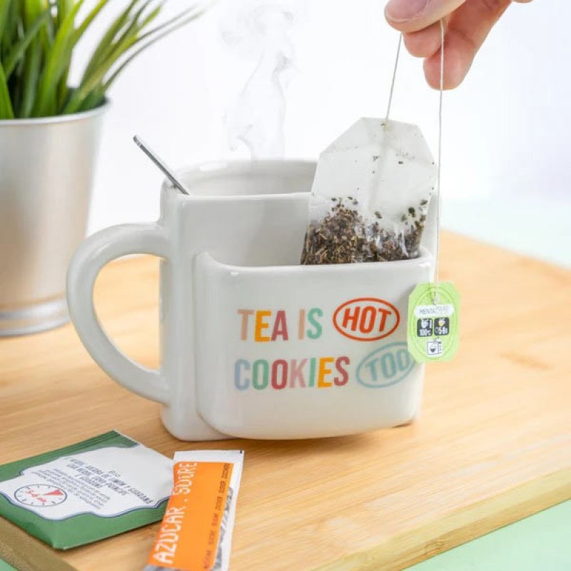 Taza Bolsillo Tea is Hot Cookies too Fisura Taza Bolsillo Tea is Hot Cookies too Fisura