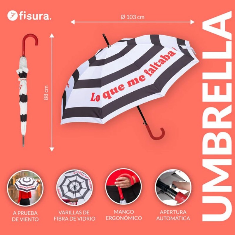 Paraguas Lo que me Faltaba Fisura