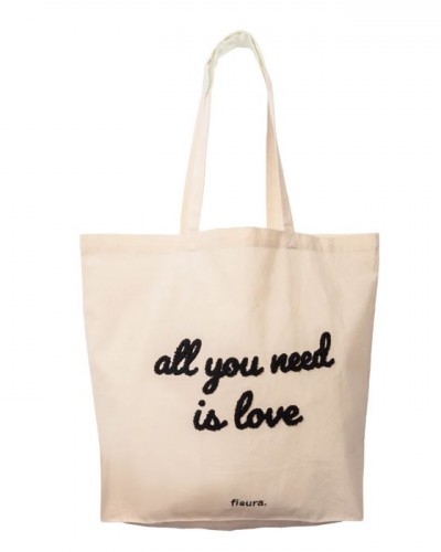 Tote Bag All you Need is Love Fisura