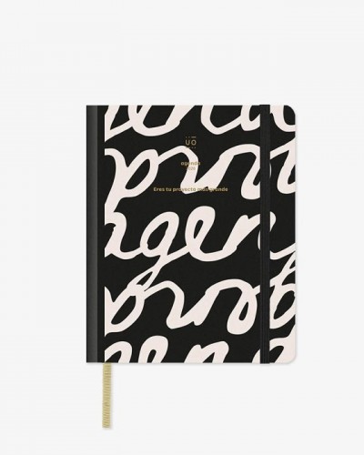 Agenda Noir Dia Pagina Ene-Dic UO