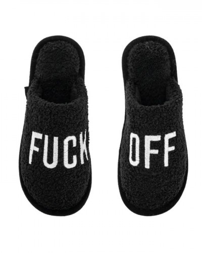 Zapatillas Fuck Off Negro Fisura