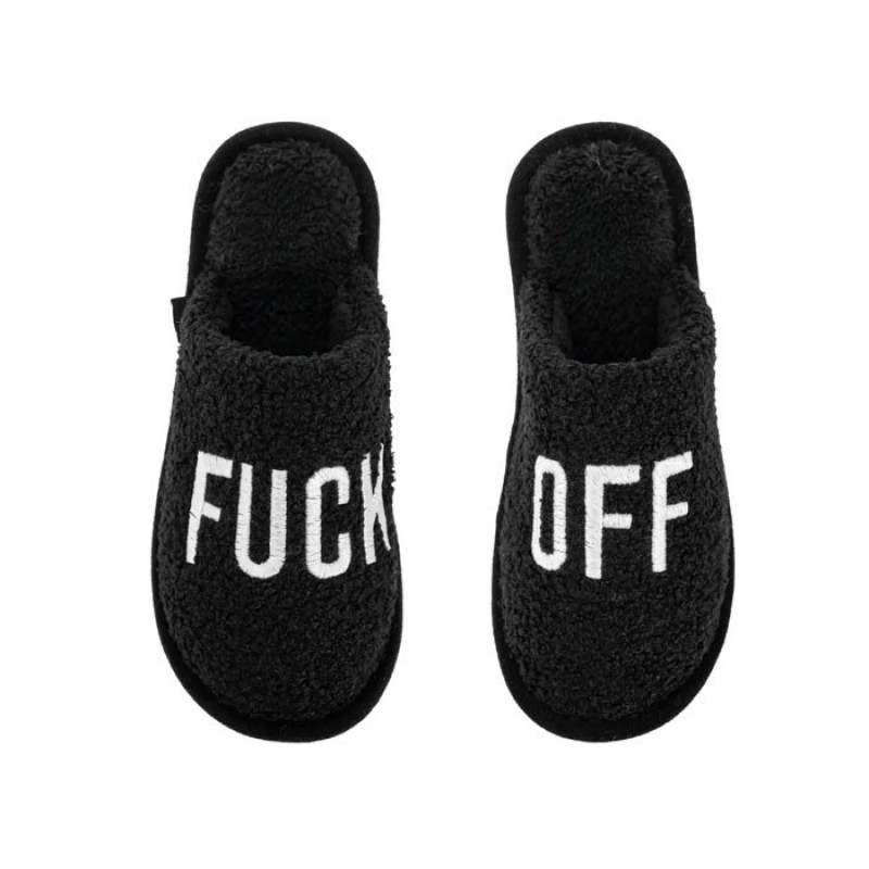 Zapatillas Fuck Off Negro Fisura