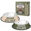 Comedero Bebedero Mascotas Drink Snack O clock Fisura
