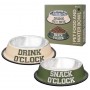 Comedero Bebedero Mascotas Drink Snack O clock Fisura