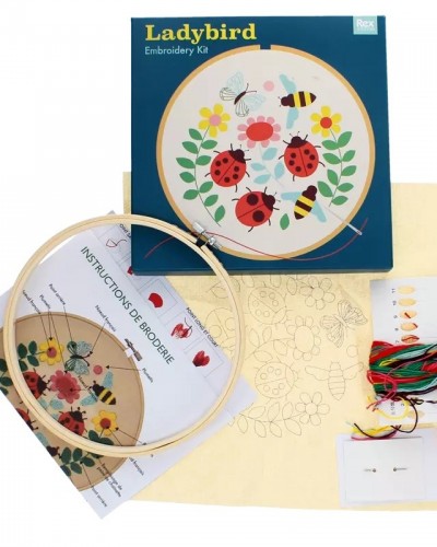 Kit Bordado Ladybird Rex London