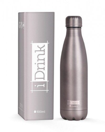 Botella Termica Gris Metalizada I Total