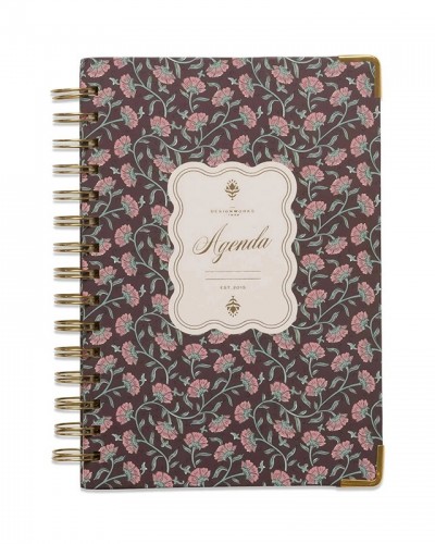 Agenda Perpetua Vintage Floral Designworks