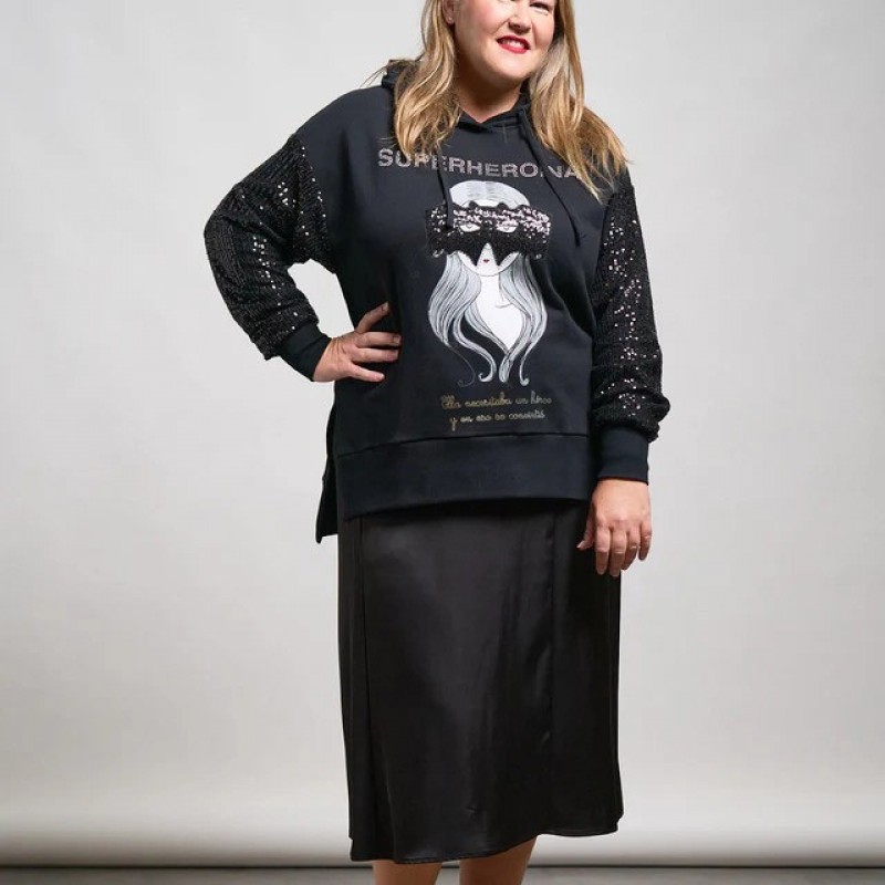 Sudadera Superheroina Anabel Lee