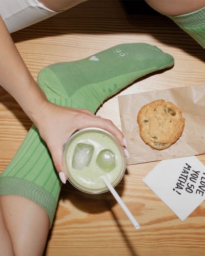 Calcetines Love U So Matcha Uo Calcetines Love U So Matcha Uo