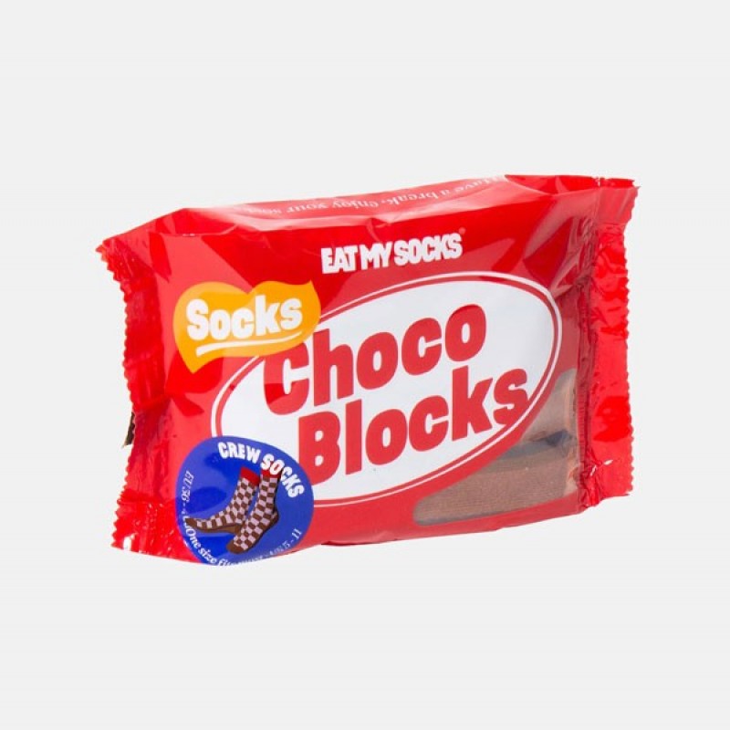 Calcetines Choco Blocks Eat My Socks Calcetines Choco Blocks Eat My Socks