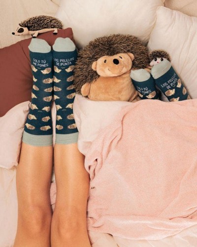 Calcetines Me pones pelillos punta UO Calcetines Me pones pelillos punta UO