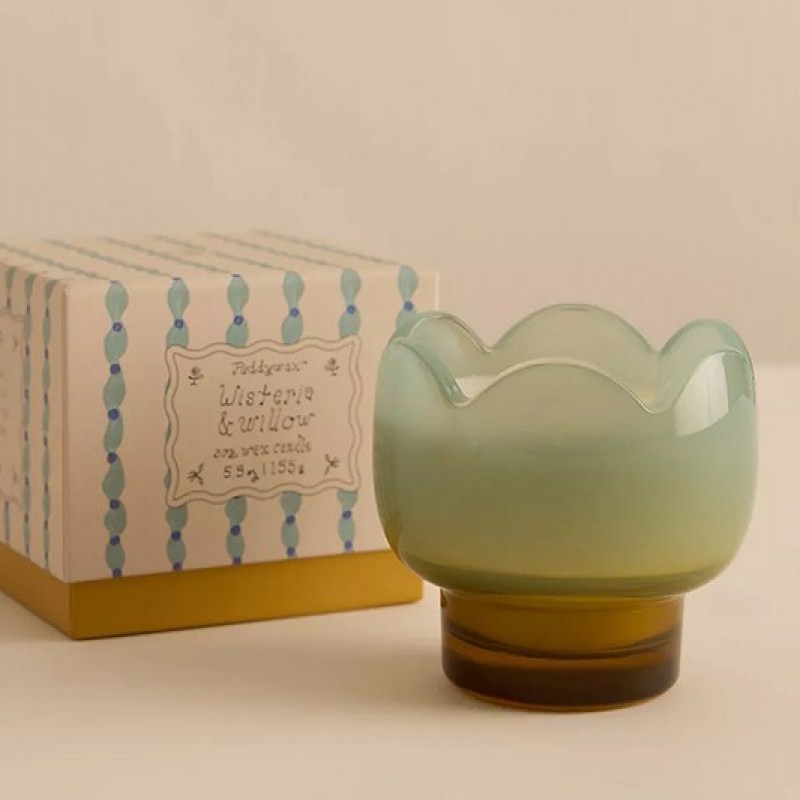 Vela Tulip Cristal Wisteria and Willow Paddywax