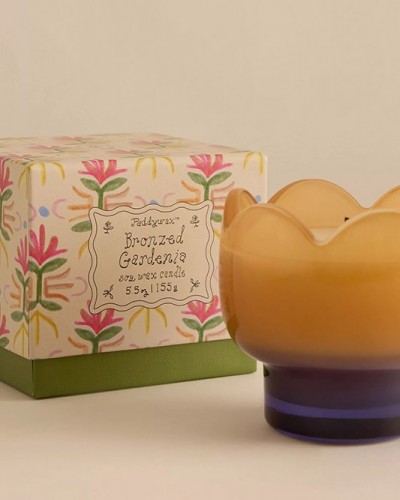 Vela Tulip Cristal Bronzed Gardenia Paddywax