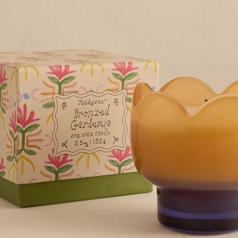 Vela Tulip Cristal Bronzed Gardenia Paddywax