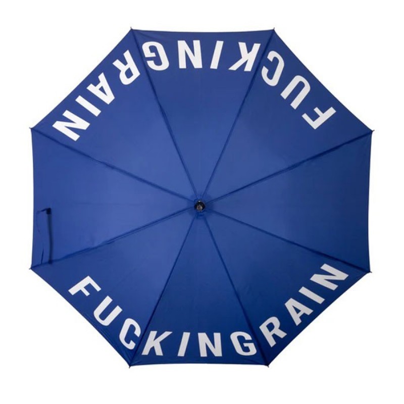 Paraguas Azul Fucking Rain Fisura