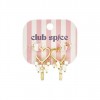 Pendientes Aro  Acero Love Club Spice