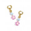 Pendientes Aro  Acero Estrella Rosa Club Spice