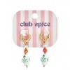 Pendientes Aro  Acero Mini Pez Club Spice