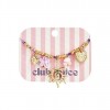 Pulsera Dijes Acero Sol Dorado Club Spice