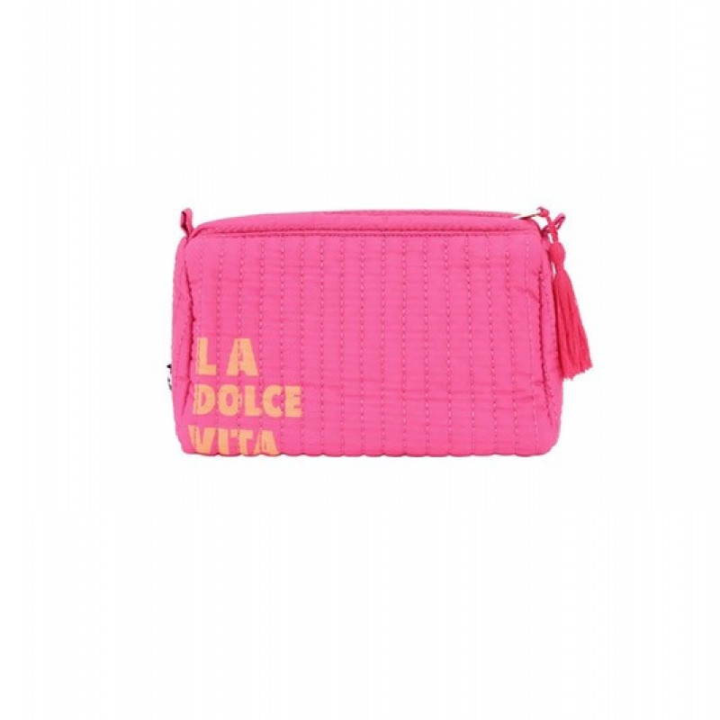 Bolsa Maquillaje La Dolce Fucsia Peque Gimme
