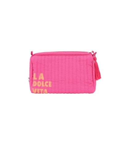 Bolsa Maquillaje La Dolce Fucsia Grande Gimme