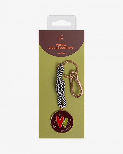 Llavero Amiga Eres Mi Soulmate UO