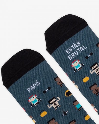 Calcetines Papa estas brutal UO