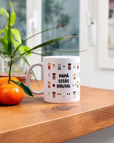 Taza Papa, estas brutal UO