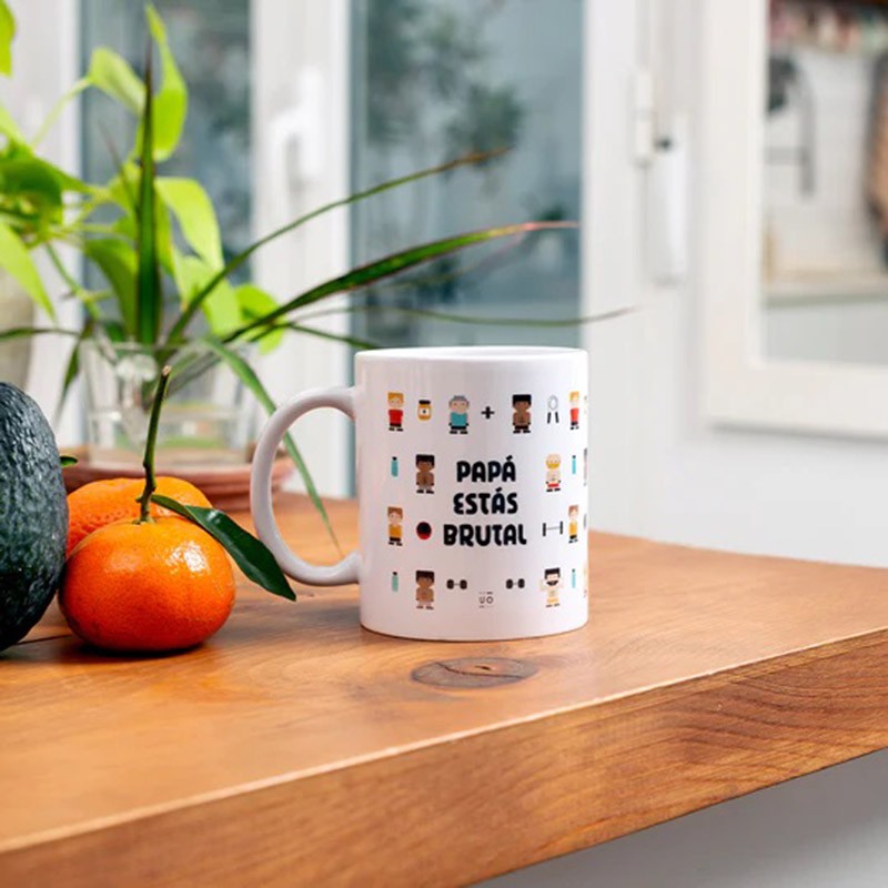 Taza Papa, estas brutal UO