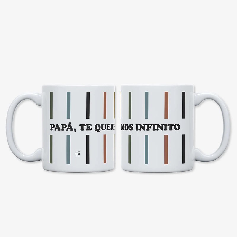 Taza Papa, te queremos infinito UO Taza Papa, te queremos infinito UO