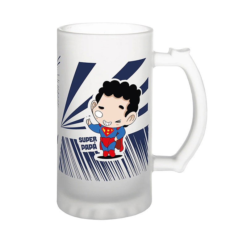 Jarra Cerveza Papa Superman Lovely Story