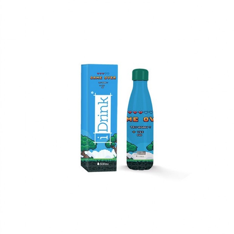 Botella Termica Game Over I Total Botella Termica Game Over I Total