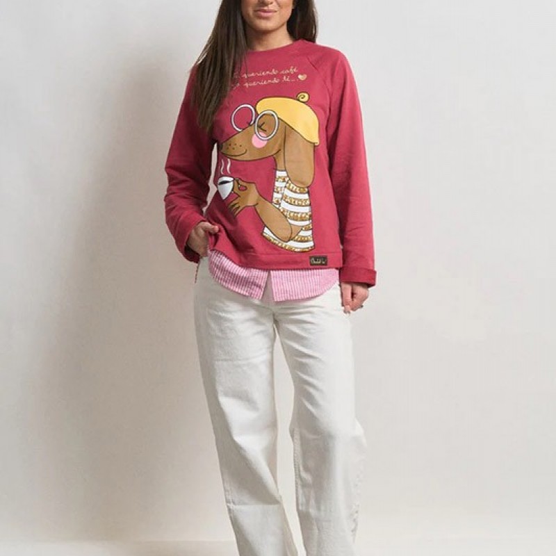 Sudadera Cafe Anabel Lee Sudadera Cafe Anabel Lee