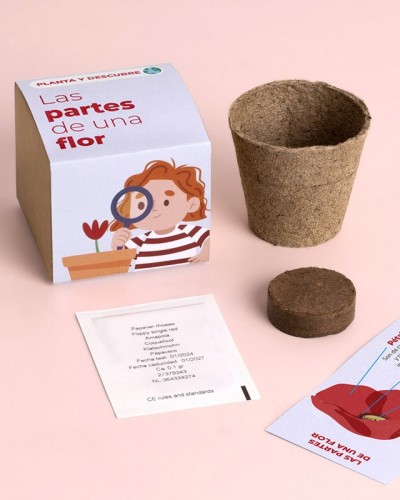 Planta y Descubre partes flor Resetea Planta y Descubre partes flor Resetea