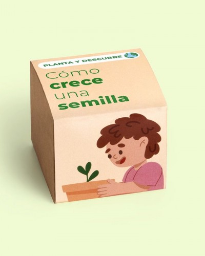 Planta y Descubre crece semilla  Resetea