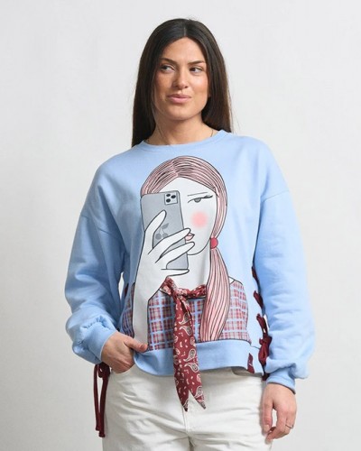 Sudadera Selfie Anabel Lee