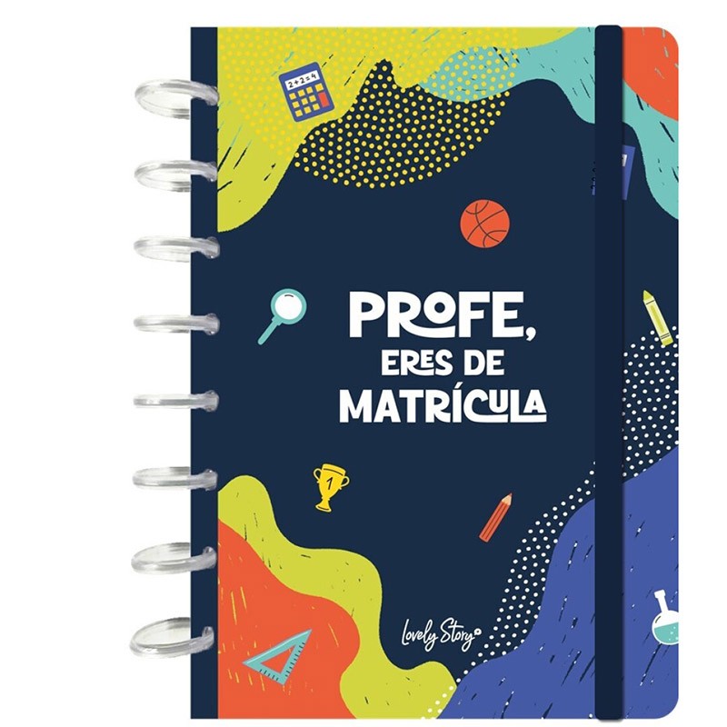 Smart Book A5 profe eres matricula Lovely Story