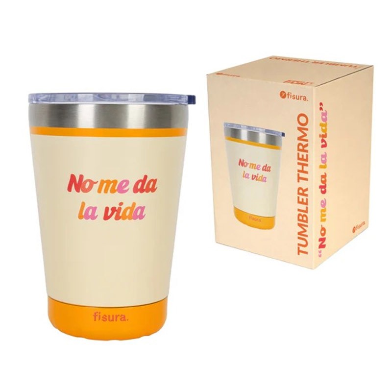 Vaso Termo No Me Da La Vida Fisura