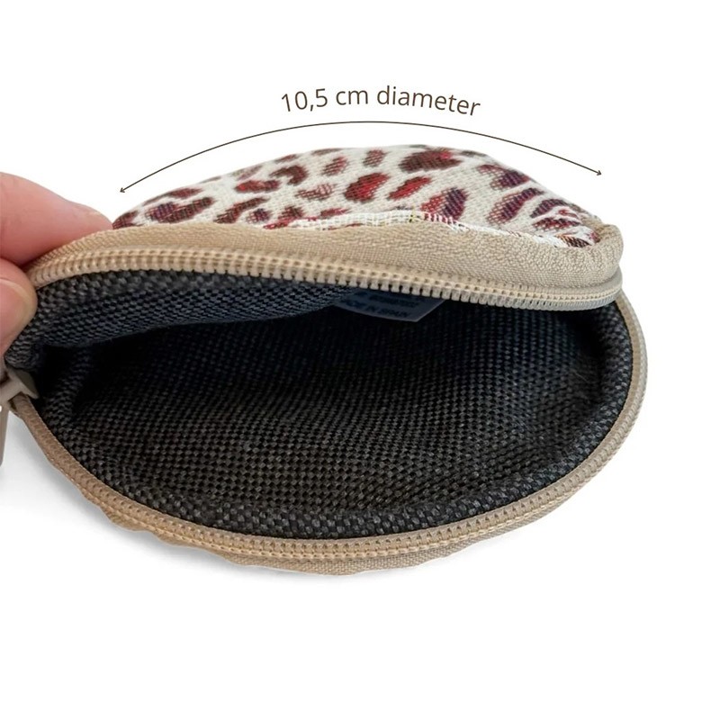 Monedero Redondo Talco De La Mur