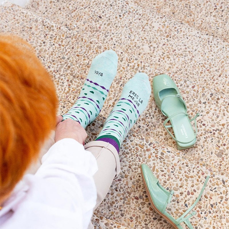 Calcetines Yaya Eres la Mejor UO