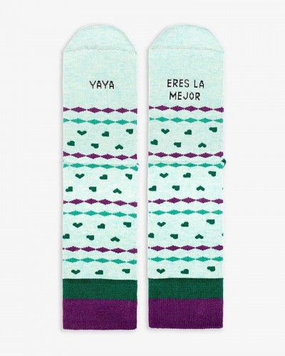 Calcetines Yaya Eres la Mejor UO
