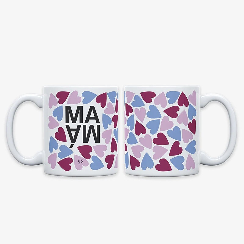 Taza Mama Corazones UO Taza Mama Corazones UO