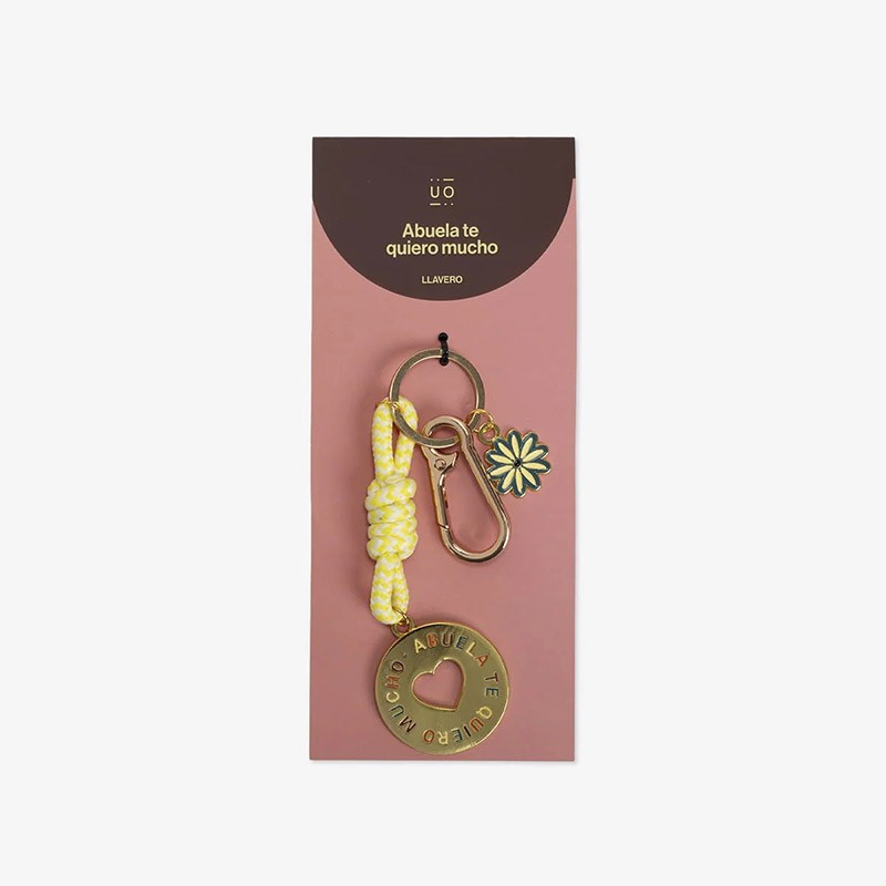 Llavero Abuela Te Quiero Mucho UO