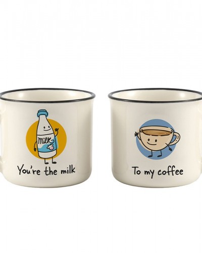 Set Cafe Duo Cafe y Leche  i total