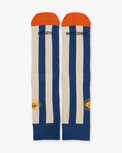 Calcetines necesito vacaciones  UO