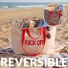 Bolsa Playa Fuck Off Fisura