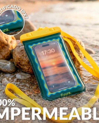 Funda movil waterproof Im not a Tourist Fisura