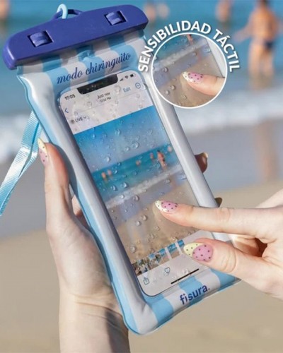 Funda Movil waterproof Modo Chiringuito Fisura
