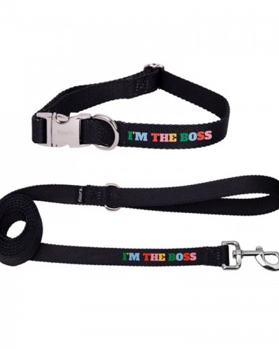 Pack Collar Correa Im the boss S Fisura Pack Collar Correa Im the boss S Fisura